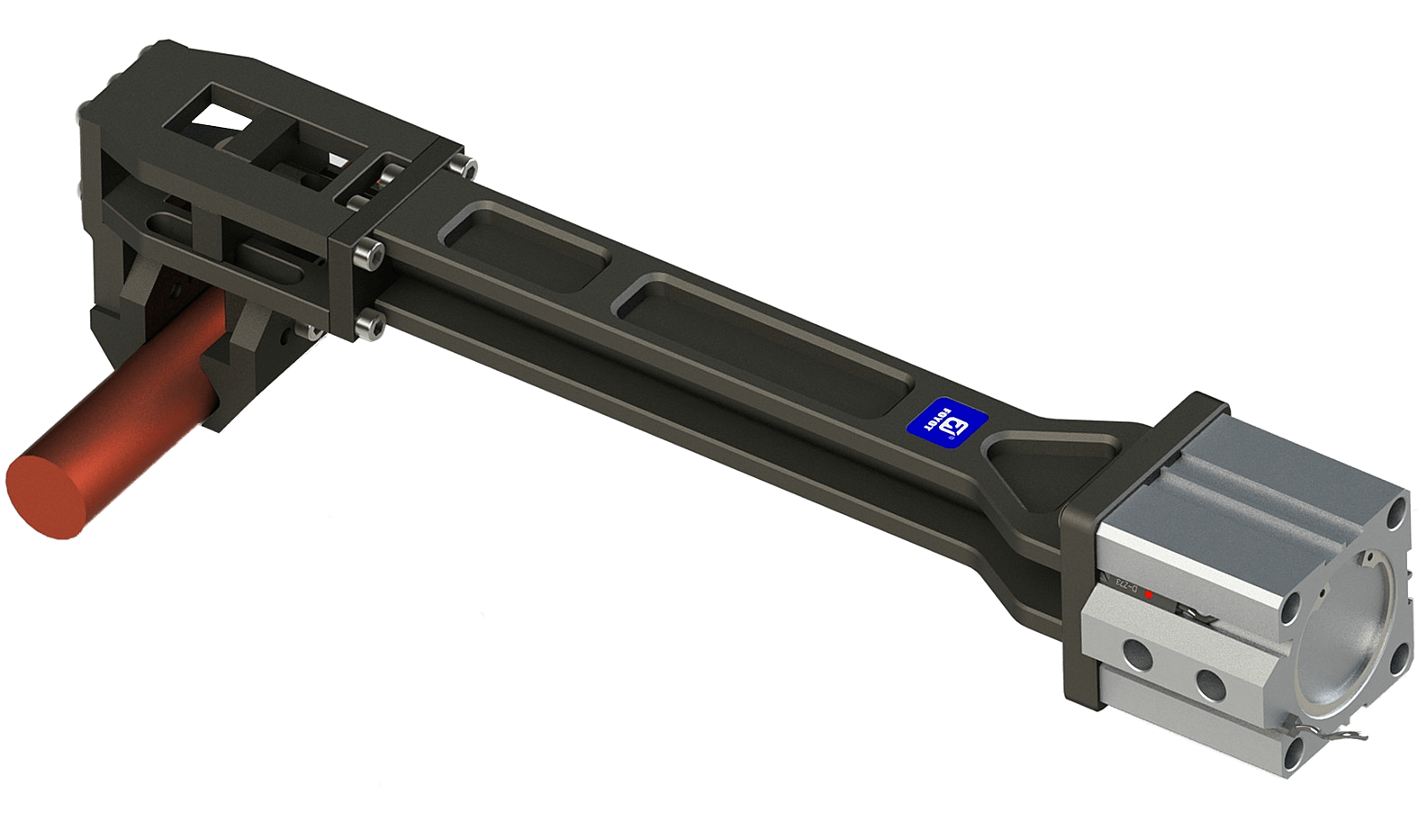 Front and rear gripper forging gripper D63